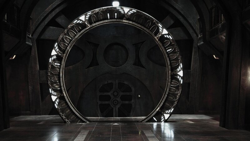 Large Circular Portal