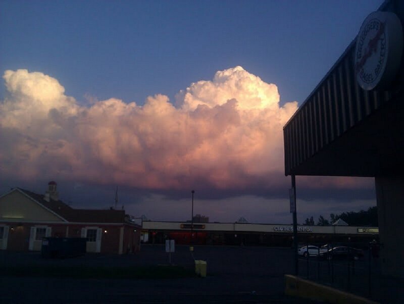 Large Cloud over Buildings