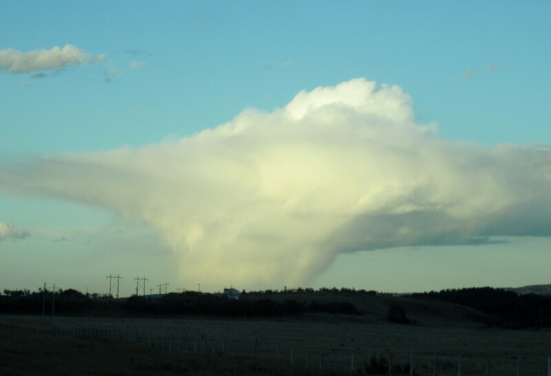 Large Cloud over Field