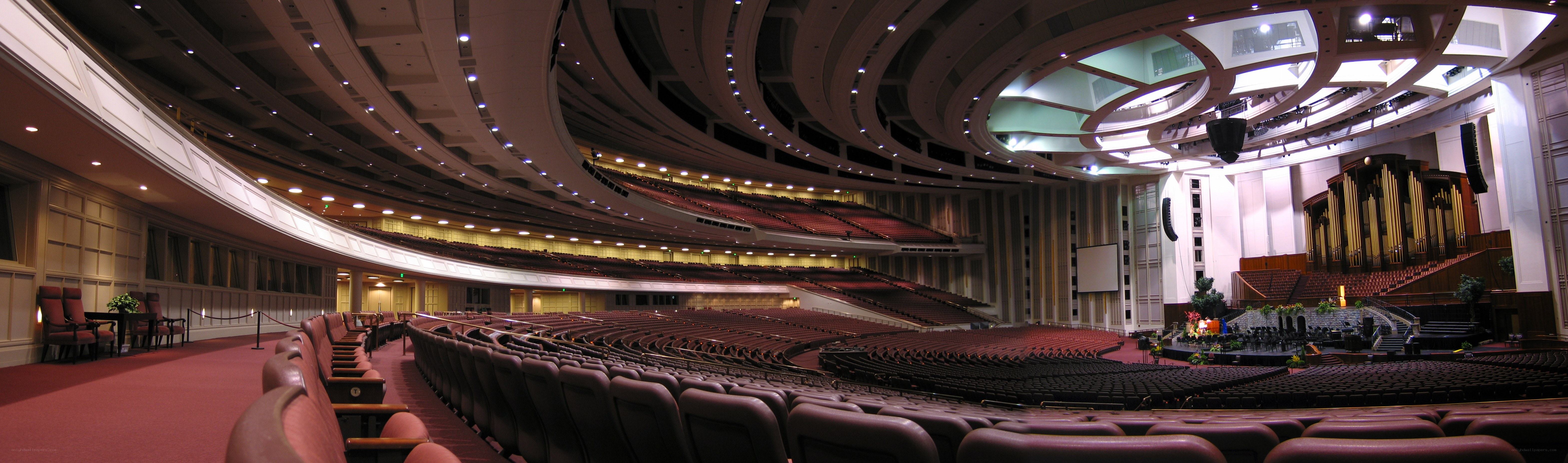 large concert hall interior