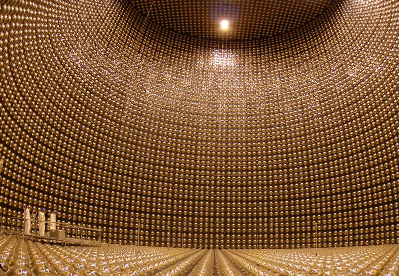 Large detector array interior