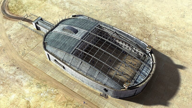 Large Dome Structure — Gray