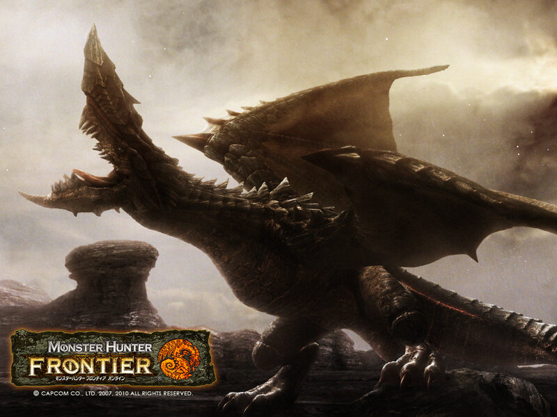 Large Dragon on Rocky Terrain
