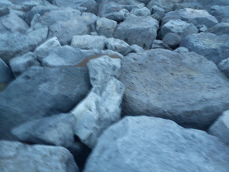 Large Gray Rocks