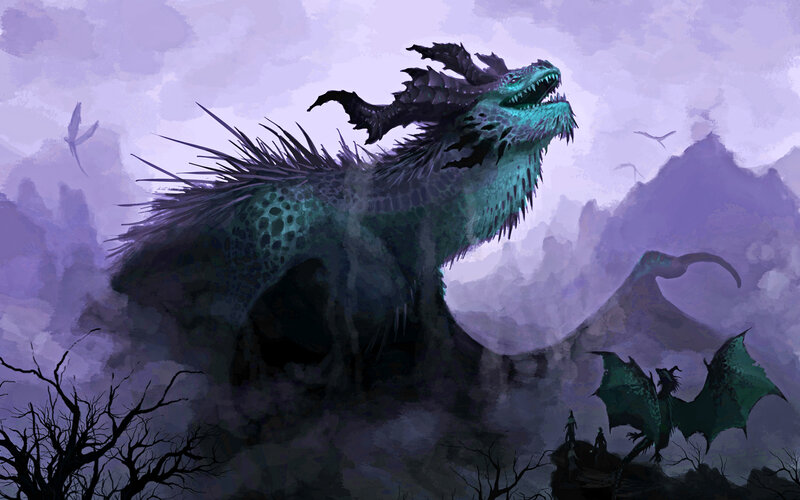 Large Green Dragon