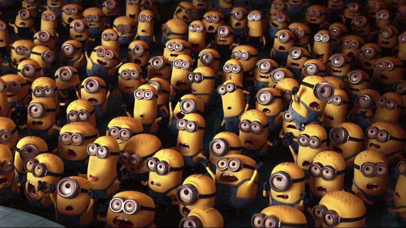 Large Group of Minions
