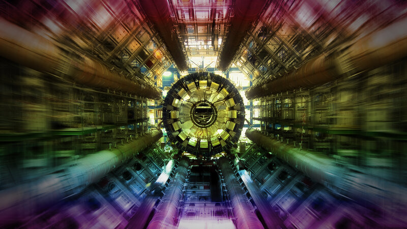 Large Hadron Collider interior