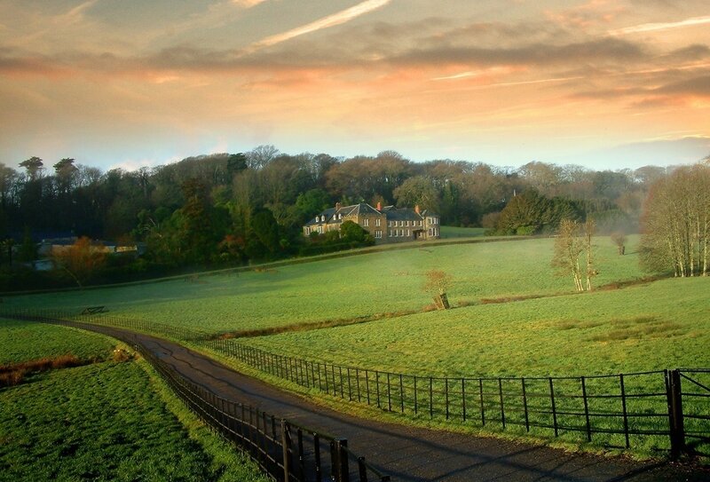 Large House on Hill