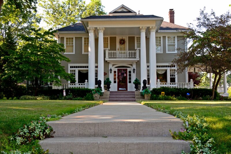 Large House with Columns