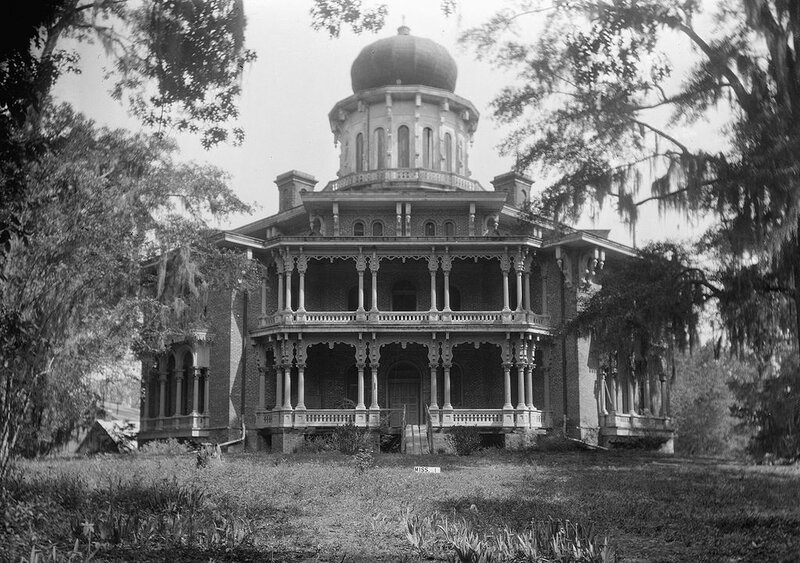 Large House with Dome
