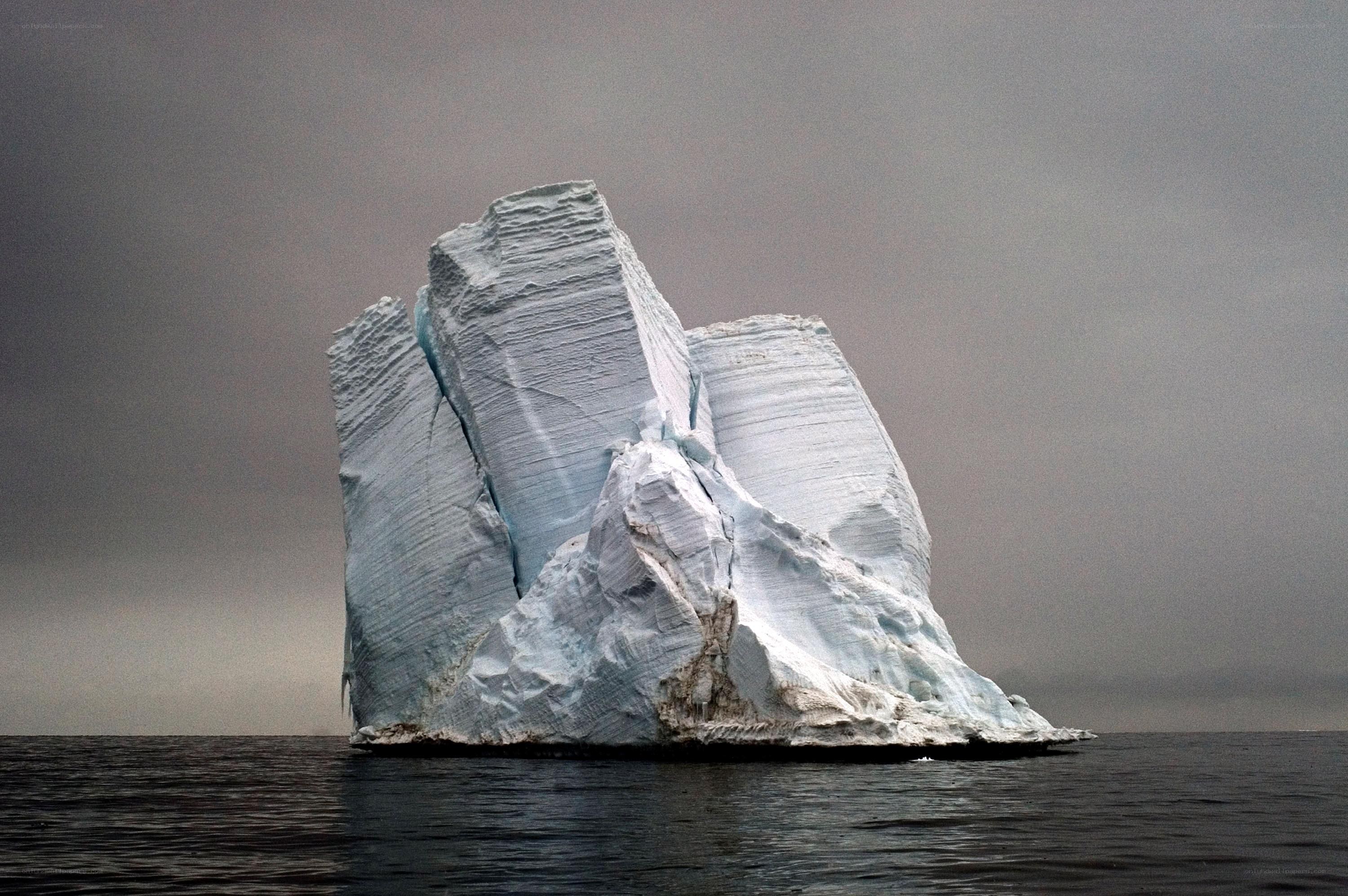 Large iceberg in calm waters