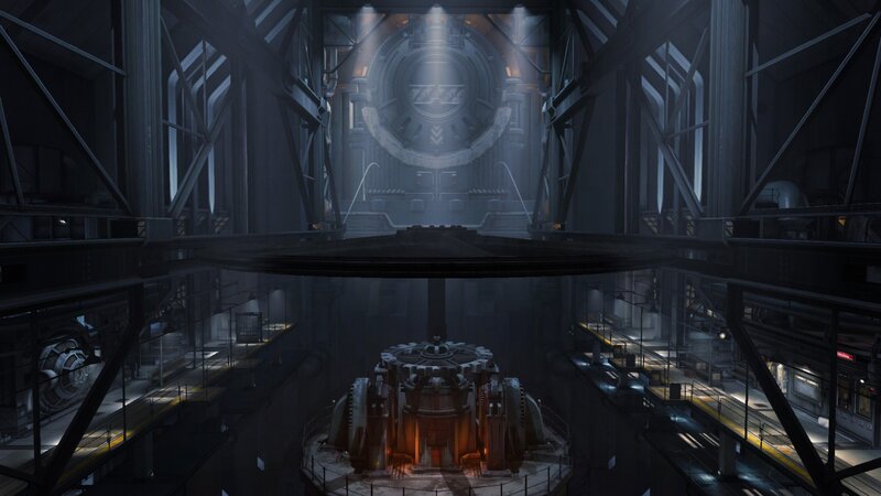 Large Industrial Machine — Gray