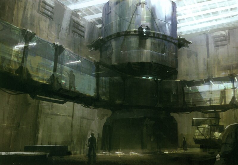 Large Industrial Machine — Green