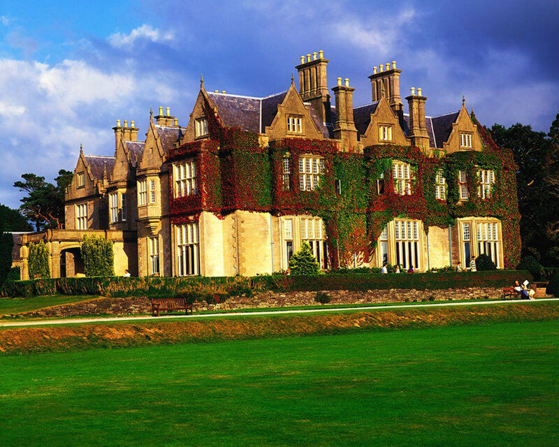 Large Ivy-covered Mansion