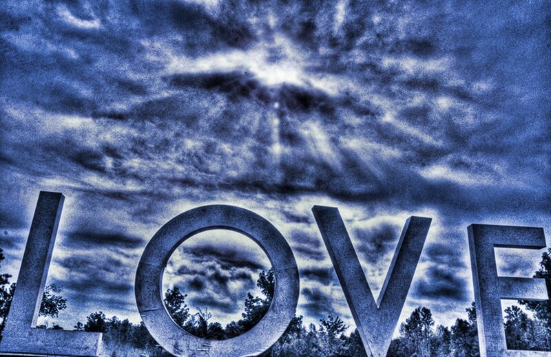 Large Love Sculpture