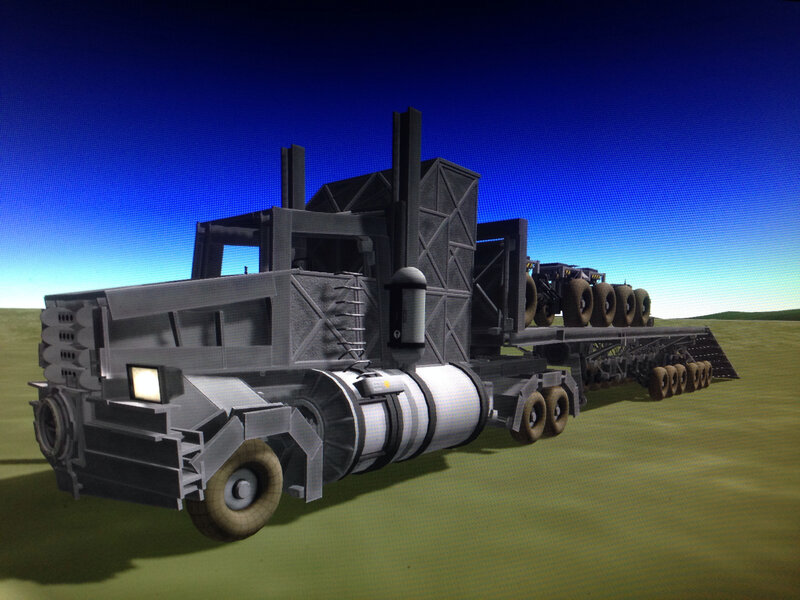 Large Military Truck