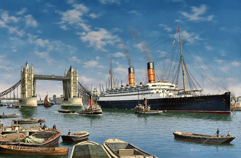 Large Ocean Liner