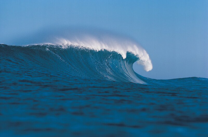 Large Ocean Wave — Sky