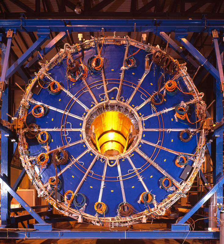 Large particle detector at CERN