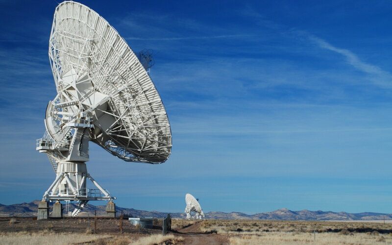 Large Radio Telescope — Blue