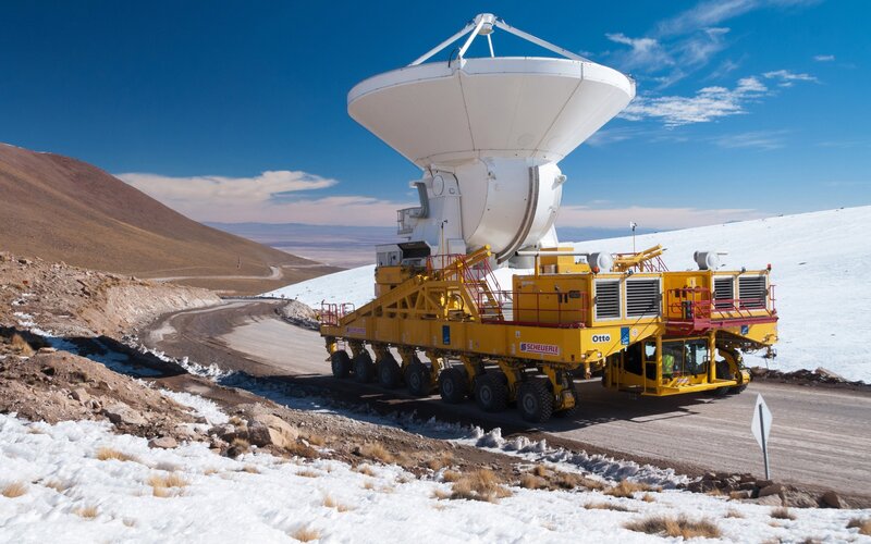 Large Radio Telescope — Yellow