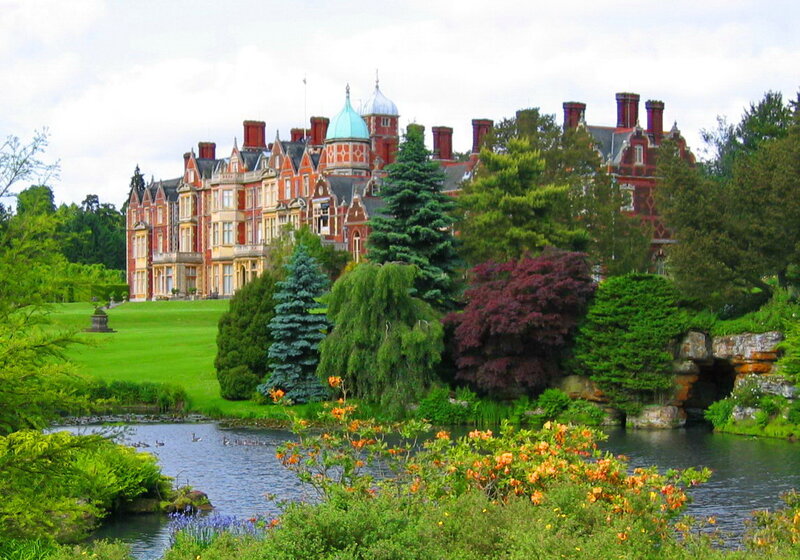 Large Red-brick Mansion