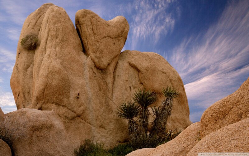 Large Rock Formation — Brown