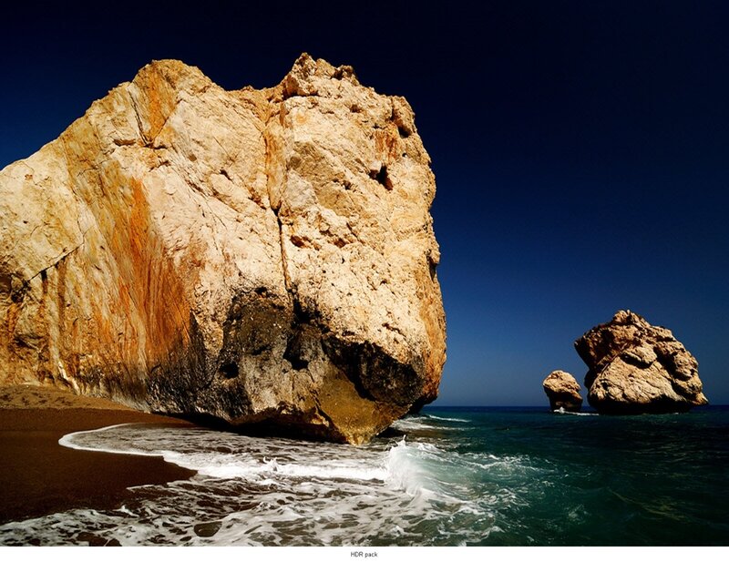 Large Rock Formations — Blue, Dramatic