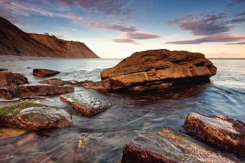 Large Rock in Ocean