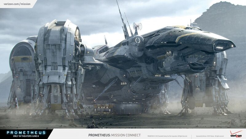 Large Sci-fi Spacecraft — Gray