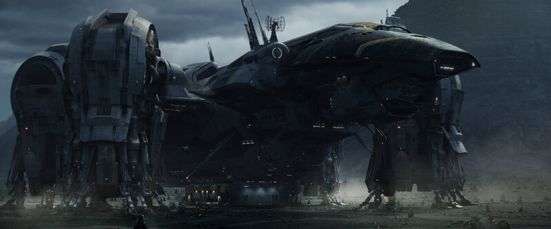 Large Sci-fi Spacecraft