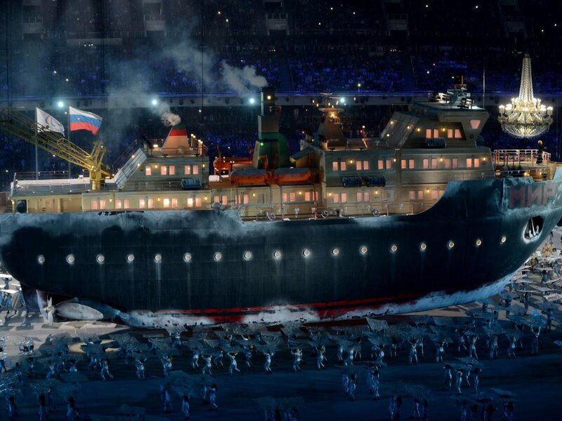 Large Ship Model