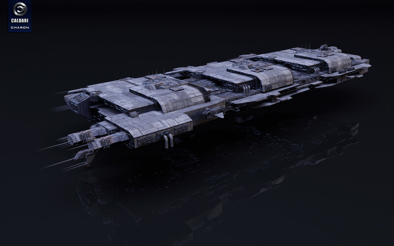 Large Spaceship — Gray, Dramatic
