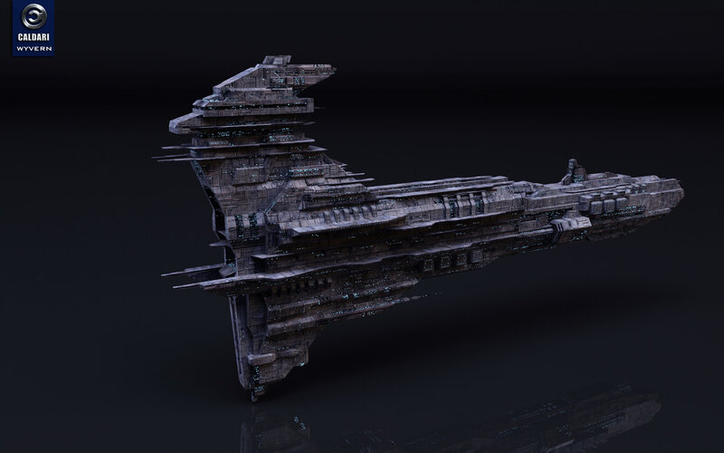 Large Spaceship Model — Gray, Dramatic
