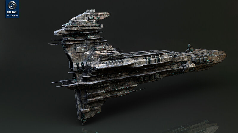 Large Spaceship Model — Gray