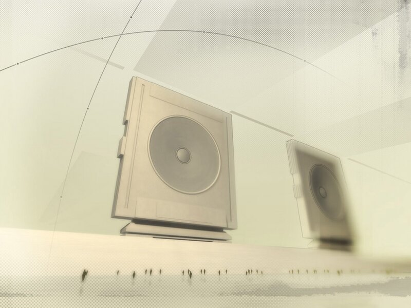 Large Speakers in Room