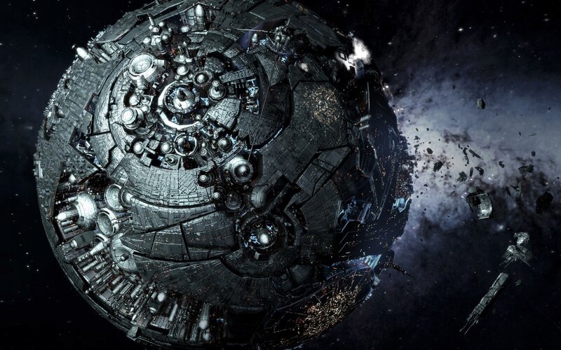 Large Spherical Space Station