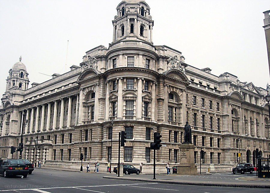 large stone building in london