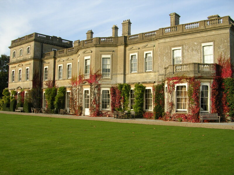 Large Stone Mansion — Green, Serene, Autumn