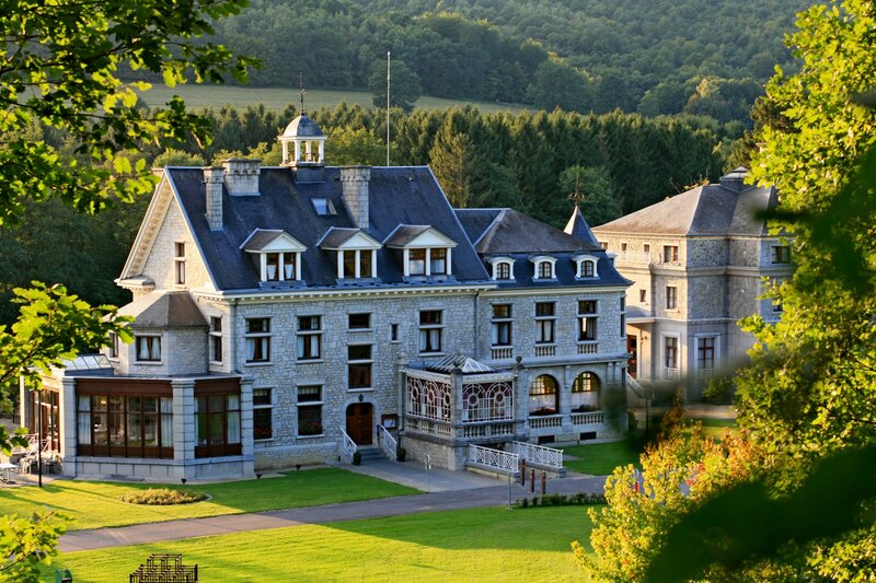 Large Stone Mansion — Green