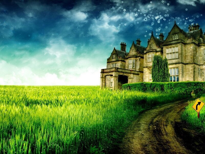 Large Stone Mansion