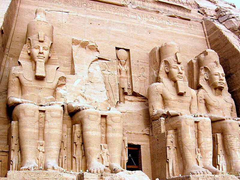 Large Stone Statues