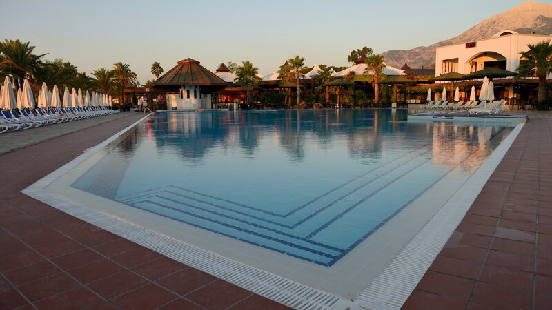 Large Swimming Pool Area