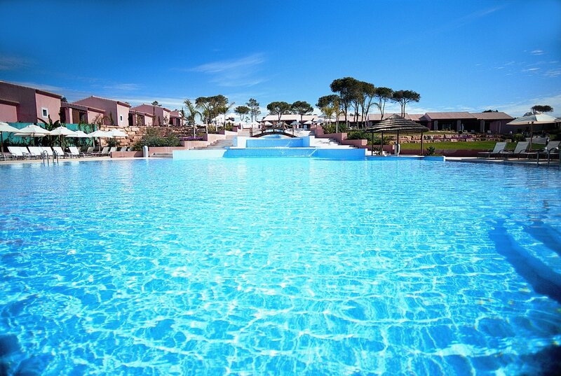 Large Swimming Pool — Blue