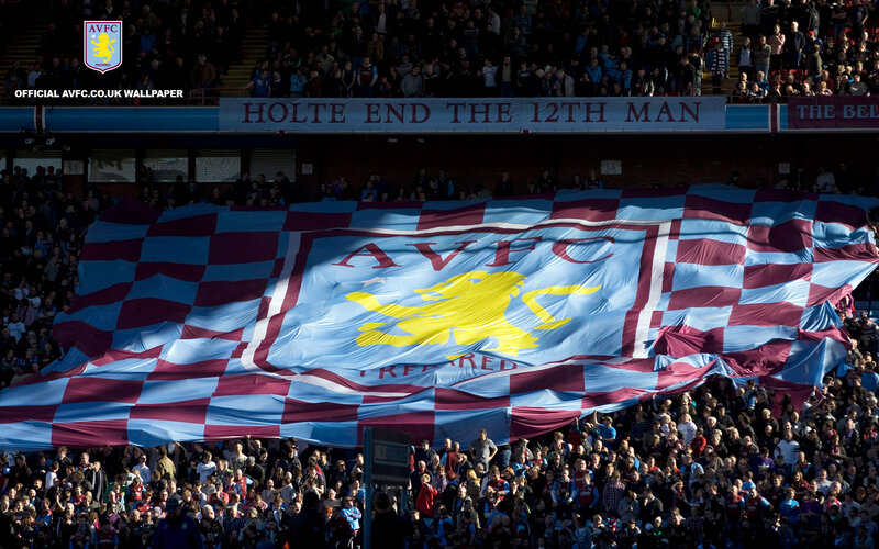 Large Team Flag in Stadium