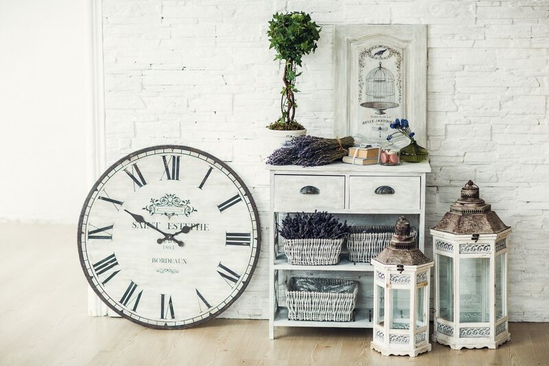 Large Wall Clock — White