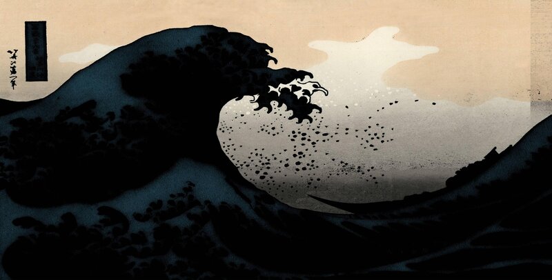 Large Wave in Ocean