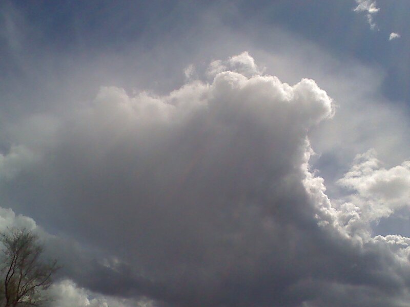 Large White Cloud — Dramatic, Photograph