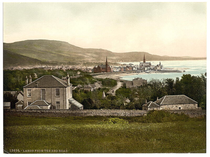 Largs from the Red Road
