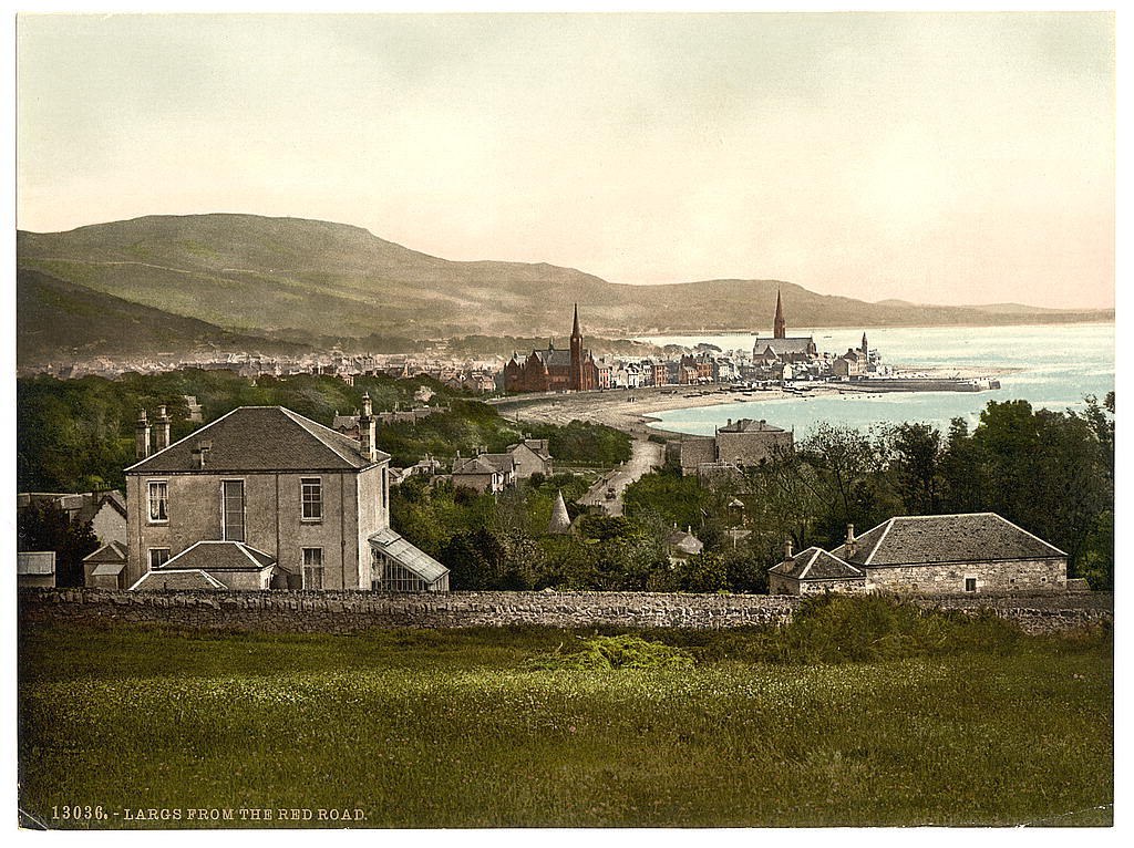 Largs from the Red Road
